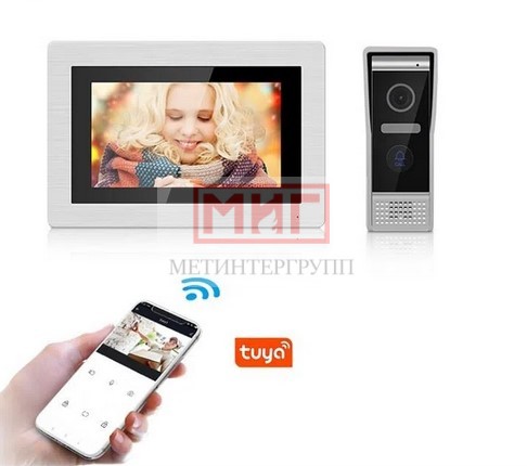 Фото 2 - Видеодомофон с приложением Tuya smart. Фото 2 - Видеодомофон с приложением Tuya smart.