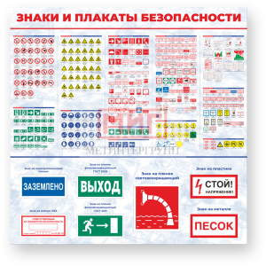 Фото 8 - Знаки безопасности, стенд.