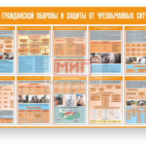 Фото 23 - Основы ГО и защиты ЧС, стенд.